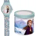 Luna: Ceas analog Frozen într-o cutie metalică cadou