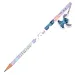 Luna: Creion grafit cu radieră, cu model Lilo &amp; Stitch cu stele, în două variante, 1 buc.