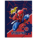 Luna: Mapă cu elastic cu imprimeu Spider-Man 25x35 cm