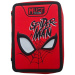 Luna: Must Team penar umplut cu 2 niveluri, cu imprimeu Spider-Man, 15x5x21 cm