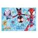 Luna: Puzzle Spidey 2-în-1 cu 60 de piese și figurina Păianjen