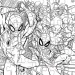 Luna: Puzzle de colorat cu Spider-Man, 42 piese