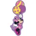 Luna: Puzzle de podea Minnie Mouse, colorabil, 2 fețe, 54 piese
