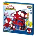 Luna: Puzzle magnetic cu model Spidey și prietenii lui, 3x20 de piese