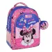 Luna: Rucsac Must Team Hello Minnie Mouse cu colțuri rotunjite, 3 compartimente, 32x18x43 cm
