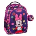 Luna: Rucsac cu 3 compartimente rotunjite Team Disney Minnie Mouse, 32x18x43cm
