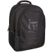 Luna: Rucsac școlar Team Eternal Black negru rotunjit cu 3 compartimente, 32x18x43cm