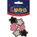 Luna: Set de 6 stele din plastic, 20 mm