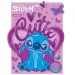 Luna: Set de artă Disney Stitch - carte de colorat cu 6 carioci și autocolante imaginea 1