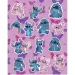 Luna: Set de artă Disney Stitch - carte de colorat cu 6 carioci și autocolante imaginea 2