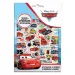 Luna: Set de autocolante Cars, 300 de bucăți
