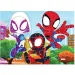 Luna: Spidey 4 în 1 puzzle cu 12-15-20-24 piese