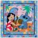Luna: Stitch Hawaii atmosferă puzzle cu 64 piese, cu ramă, de colorat