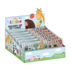 Luna: The Littlies set de 4 gume de șters în cutie, în diverse variante imaginea 1