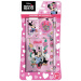 Luna: set de papetărie Minnie Mouse, roz, 5 piese