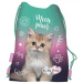MLF Kitty Party sac de sport cu pisici, 34x43 cm