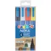 Marker acrilic cu vârf sferic, set de 4 buc. - Carioca