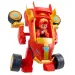 Marvel: Iron Man 2 în 1 - Set cu mașină Mech Iron Man și figurine - Hasbro