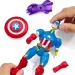 Marvel Mix Mashers: Figurină Căpitanul America cu accesorii - Hasbro