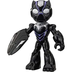 Marvel Omul de Fier și prietenii săi minunați - Figurină Pantera Neagră de 23 cm - Hasbro imaginea 2