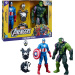 Marvel Răzbunători: VenomVersus Seria Titan Hero Căpitanul America venomizat vs Hulk venomizat - Hasbro