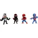 Marvel: Set de 4 figurine metalice Spider-Man 6,5 cm - Simba Toys