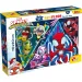 Marvel Spidey 2 în 1 maxi puzzle de 35 piese și carte de colorat 70x50cm - Lisciani