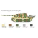 Mașină de model Italeri 1/35 Sd.Kfz.173 Jagdpanther cu echipaj în uniformă de iarnă