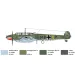 Mașină de model Italeri 1/72 Bf 110 C Zerstörer avion de vânătoare