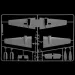 Mașină de model Italeri 1/72 Bf 110 C Zerstörer avion de vânătoare