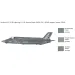 Mașină de model Italeri 1/72 F-35B Lightning II avion de vânătoare