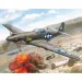 Mașină de model Italeri 1/72 P-51A Mustang avion de vânătoare