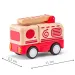 Mașină de pompieri din lemn cu lumini și sunete - Woodyland