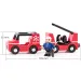 Mașină de pompieri magnetică cu remorcă - Woodyland