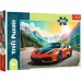 Mașină sport în munți puzzle de 100 de piese - Trefl