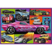 Mașini de curse Hot Wheels - set de 4 puzzle a câte 250 piese - Trefl