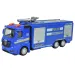 Masini de politie: Camion de politie cu roti libere in diverse variante de 19cm