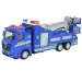 Masini de politie: Camion de politie cu roti libere in diverse variante de 19cm
