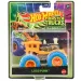 Mașinuță Hot Wheels Monster Trucks Loco Punk care strălucește în întuneric, scara 1/64 - Mattel