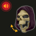 Masters of the Universe: Apărătorii Universului — Skeletor cu față scheletică, mască luminoasă și sonoră - Mattel