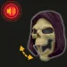 Masters of the Universe: Apărătorii Universului — Skeletor cu față scheletică, mască luminoasă și sonoră - Mattel imaginea 3