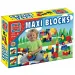 Cuburi de construcţii Maxi Blocks 56 piese în cutie - D. Toys