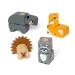 Melissa &amp; Doug: Blockables - Set de joacă din lemn cu animale de pădure - Spin Master