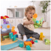 Melissa &amp; Doug Blockables set de construit cu dinozauri, 69 de piese
