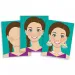 Melissa &amp; Doug: Set creativ cu autocolante pentru a crea fețe