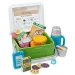 Melissa &amp; Doug: Set de joacă cu geantă frigorifică, alimente și accesorii