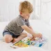 Melissa & Doug: Tablă din lemn cu încuietori și zăvoare pentru dezvoltarea abilităților - Spin Master imaginea 3