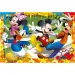 Mickey Mouse puzzle și carte de colorat 2 în 1, 250 de piese, 50x35 cm - Lisciani