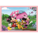Mickey și prietenii 4 în 1 Supercolor puzzle - Clementoni