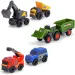 Micro City set de 5 mașinuțe deschizabile - Dickie Toys